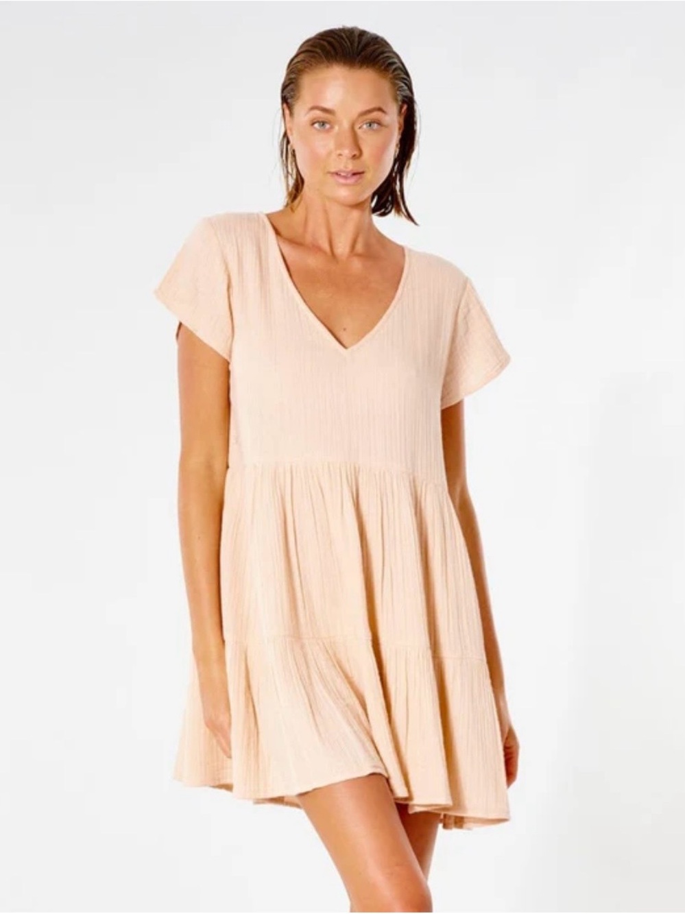Rip Curl Dusk Pink Babydoll Dress